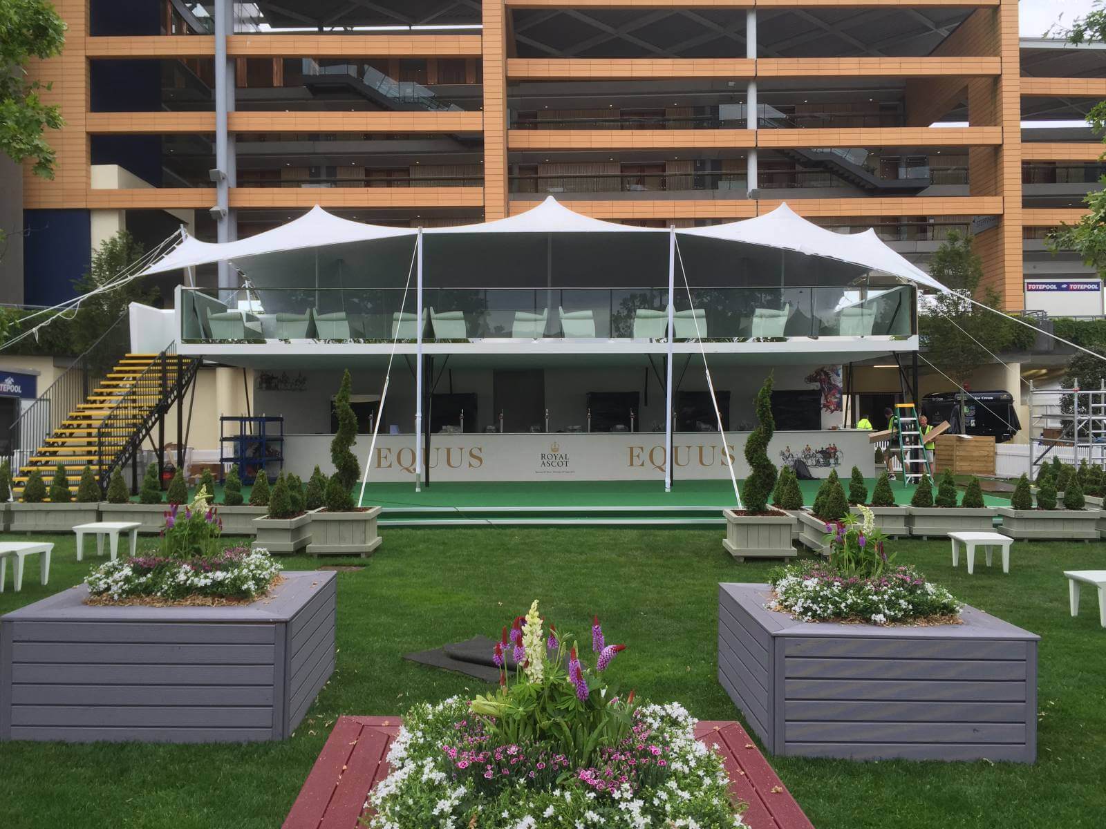 Royal Ascot Hospitality Structure