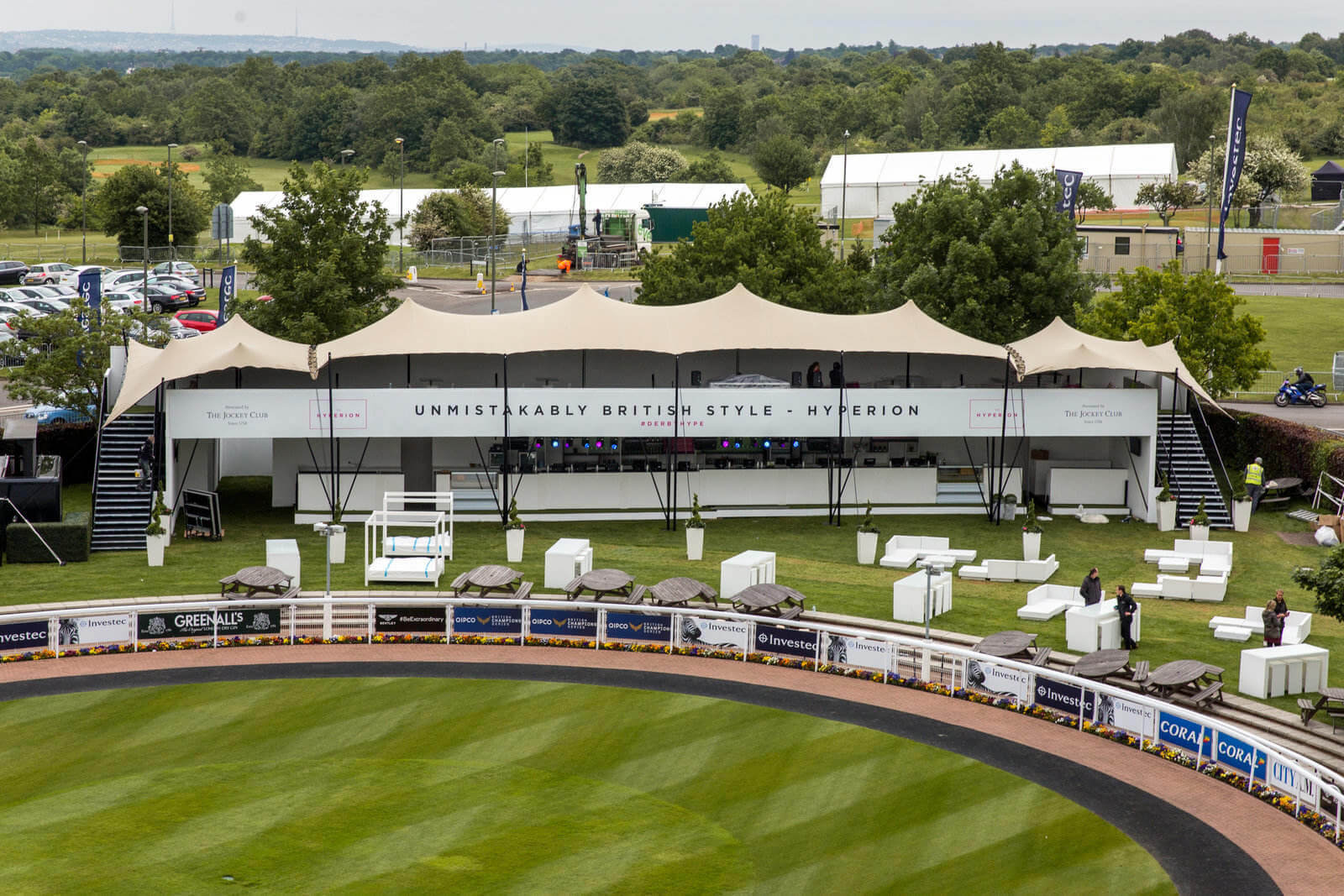 Epsom Derby Hospitality Structures