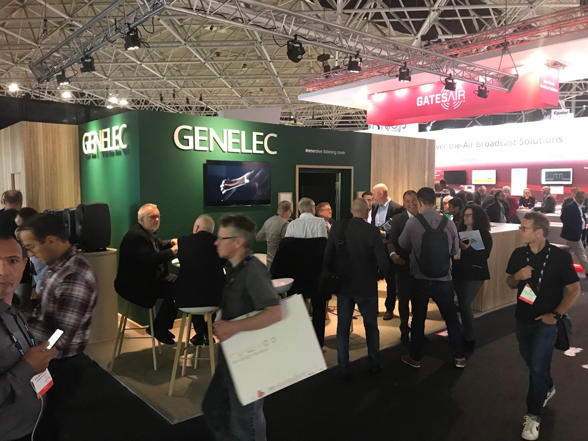Genelec IBC 2019 Bespoke exhibition stand design