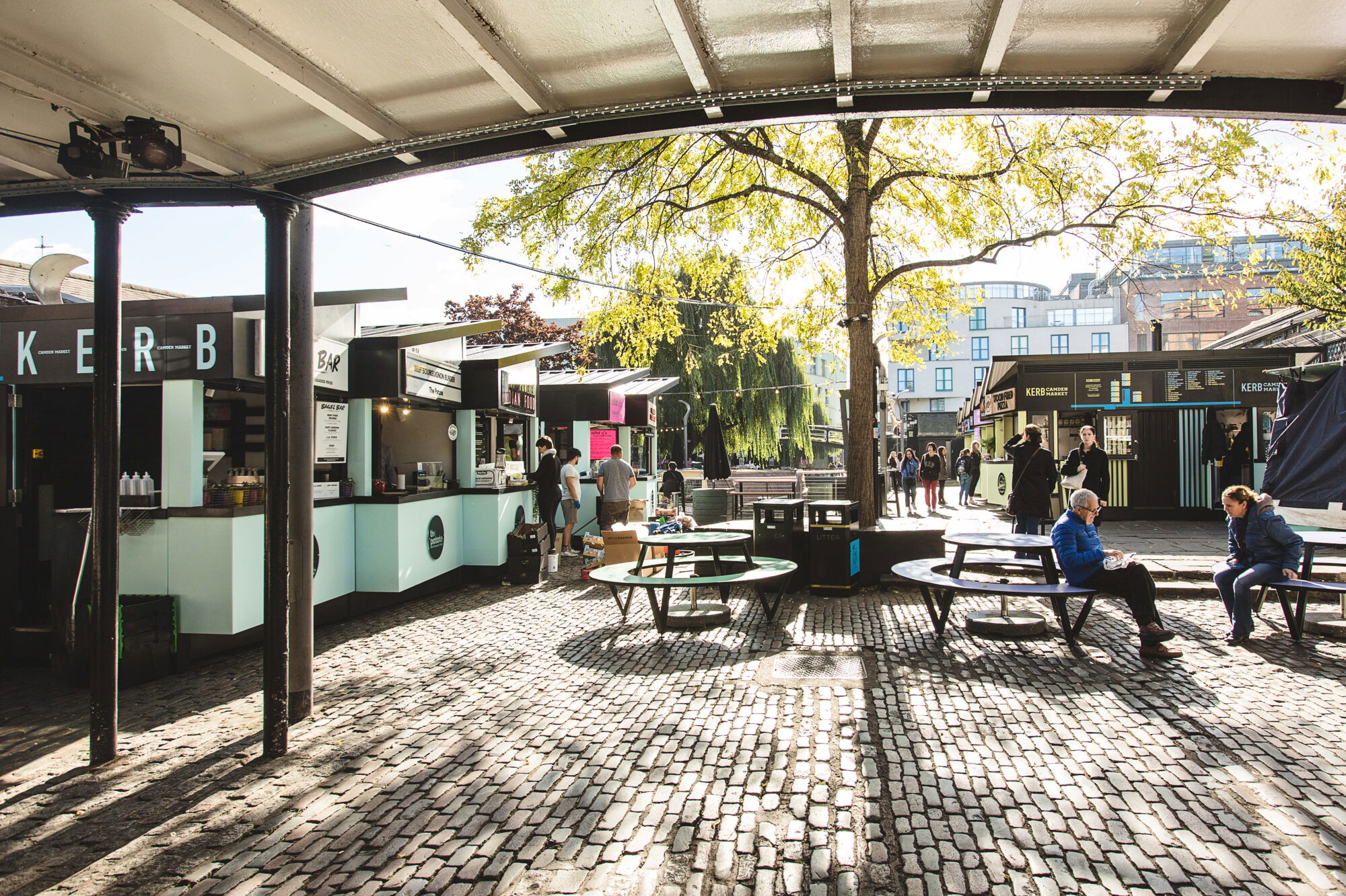 Kerb Camden Food Trader semi permanent structures
