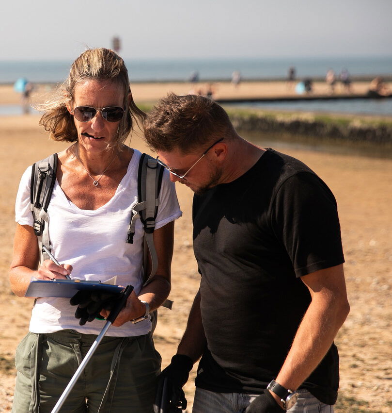 The Great British Beach Clean - The Halo Group, Margate 2023