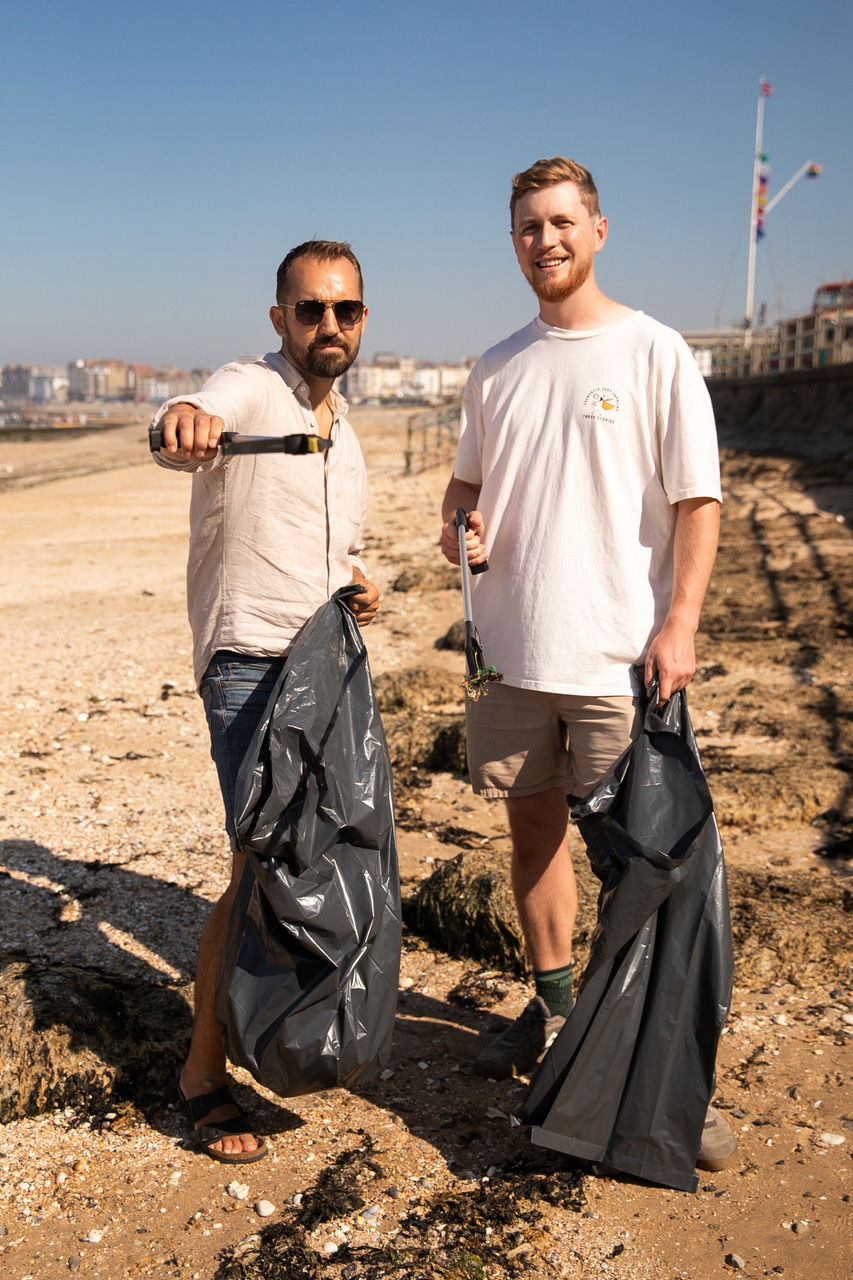 The Great British Beach Clean - The Halo Group, Margate 2023